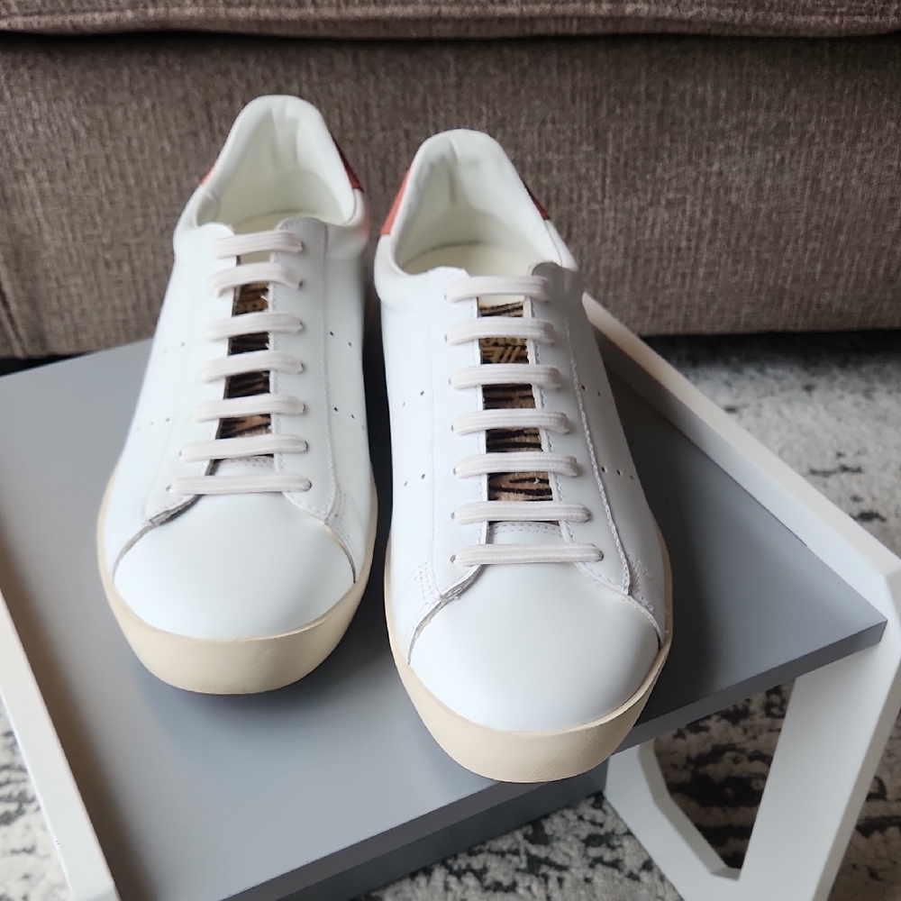 Gola White and Cream Sneakers Sz 10
